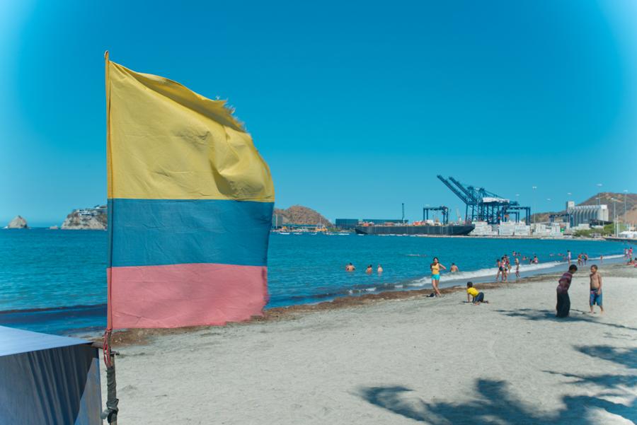 Bahia de Santa Marta, Santa Marta, Magdalena, Colo...