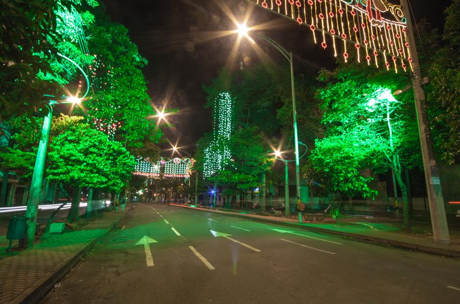 Alumbrados de Navidad, Avenida la Playa, Medellin,...