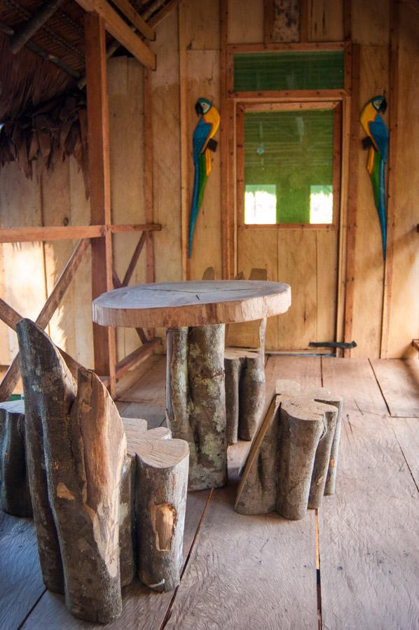 Muebles de Tronco de arbol Amazonas, Leticia, Colo...