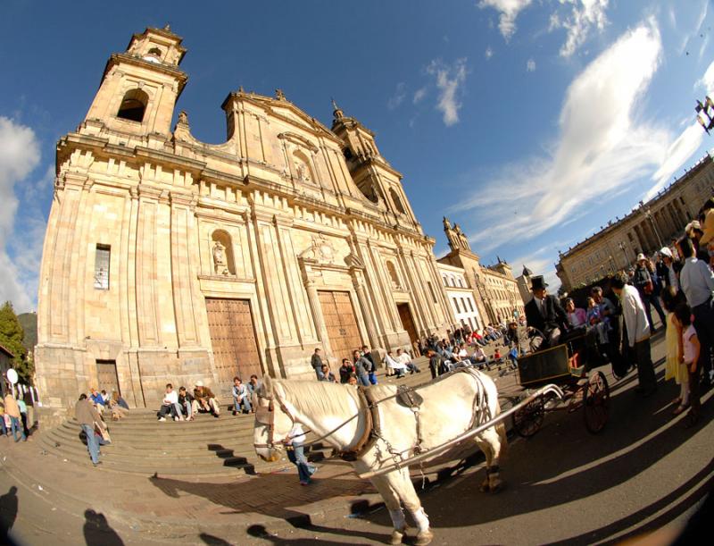 Catedral Primada, Plaza Bolivar, Bogota, Cundinama...