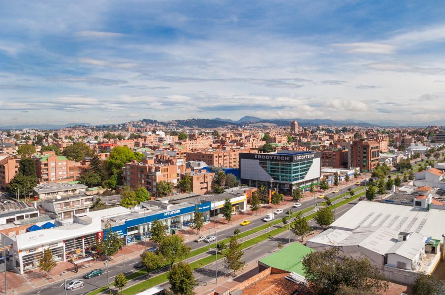 Panoramica de la Ciudad de Bogota, Cundinamarca, C...