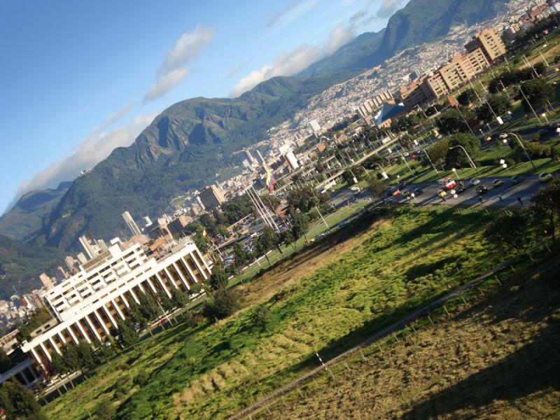 Panoramica de la Ciudad de Bogota, Cudinamarca, Co...