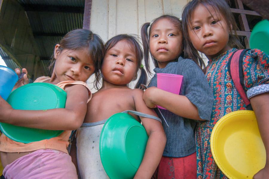 Niños Indigenas Amazonas, Leticia, Colombia