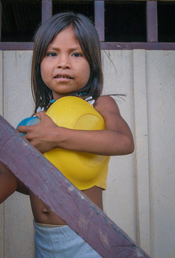 Niño Indigena Amazonas, Leticia, Colombia