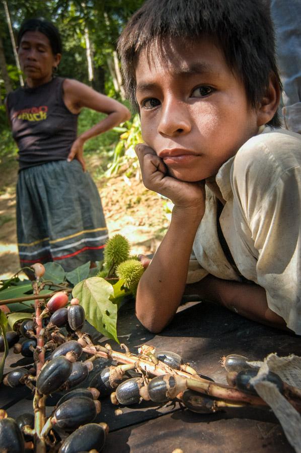 Indigenas y Hierbas Amazonas, Leticia, Colombia