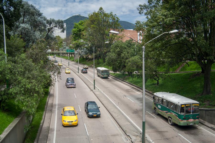 Trafico de Bogota, Cundinamarca, Colombia