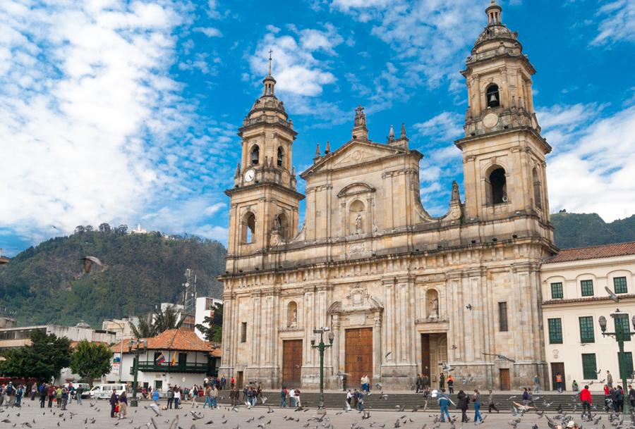 Catedral Primada, Plaza Bolivar, La Candelaria, Bo...