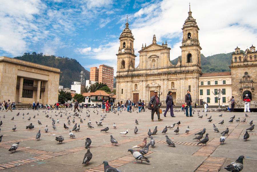 Catedral Primada, Plaza Bolivar, La Candelaria, Bo...