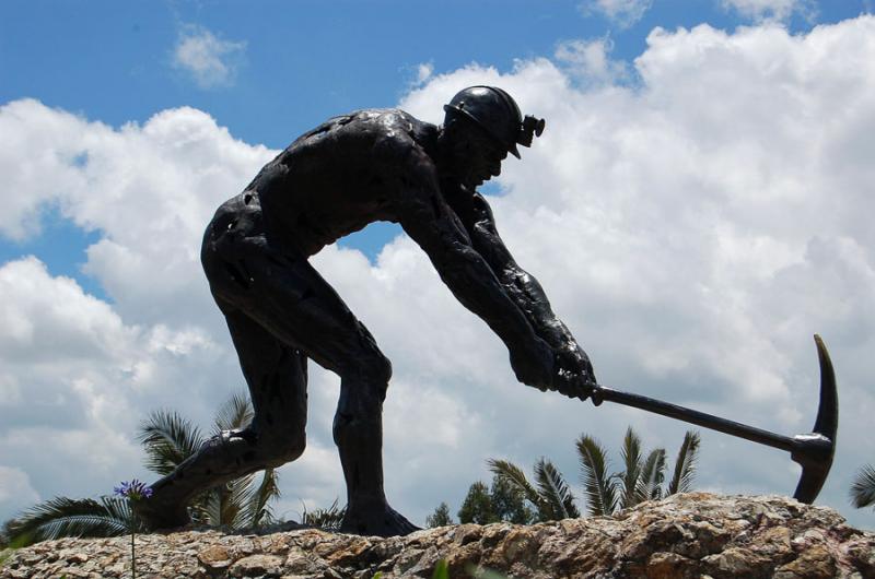 Monumento a los Mineros, Zipaquira, Cundinamarca, ...