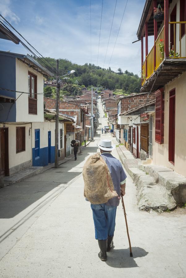 Campesino en El Retiro, Oriente Antioqueño, Antio...