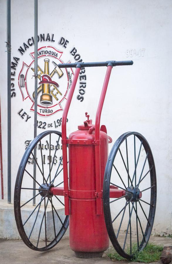 Tanque de la Estacion de Bomberos