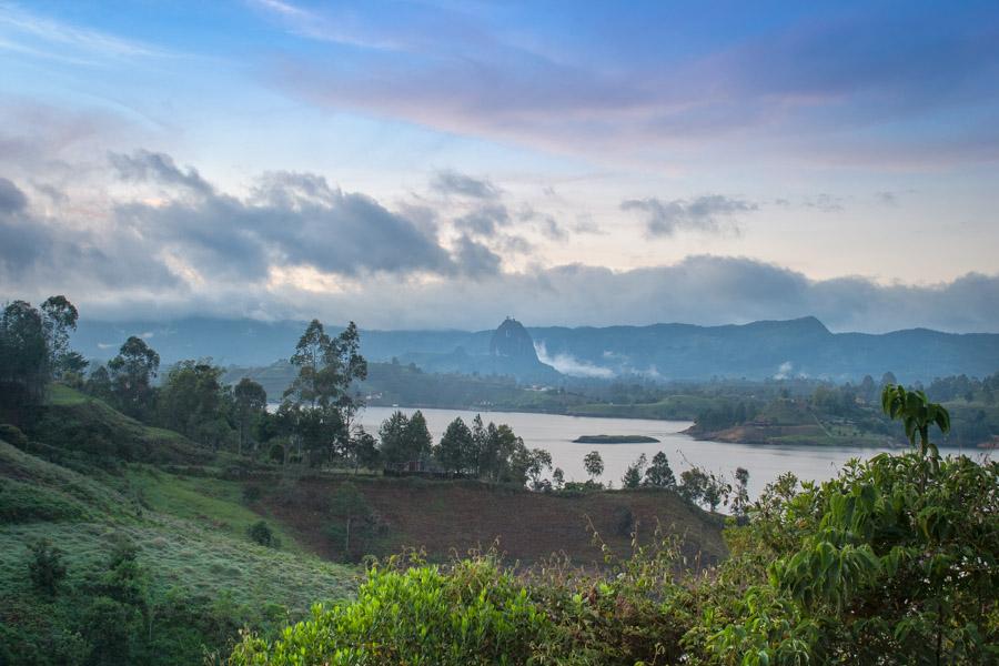 Paisaje de el Peñol, Guatape, Antioquia, Oriente ...