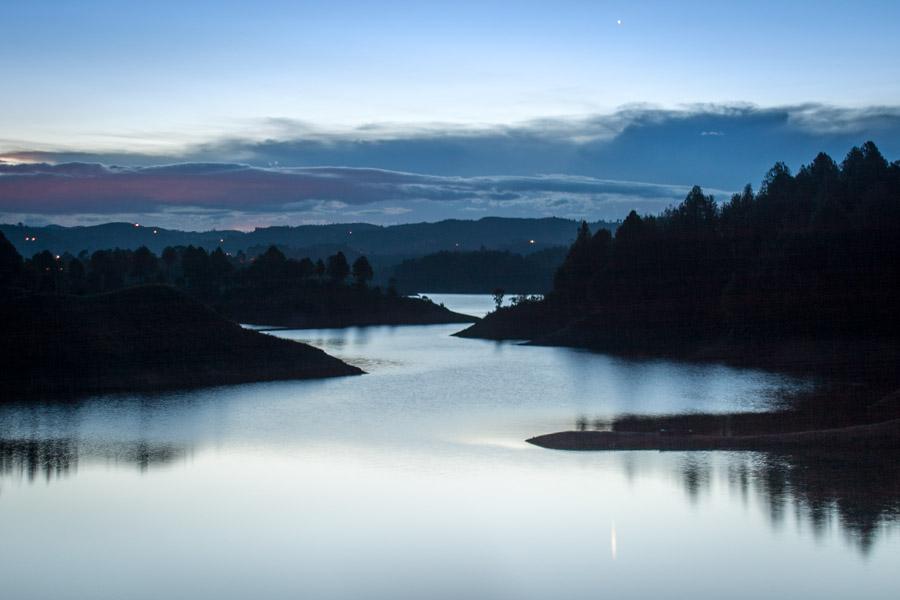 Embalse de Guatape, Guatape, El Peñol, Antioquia,...