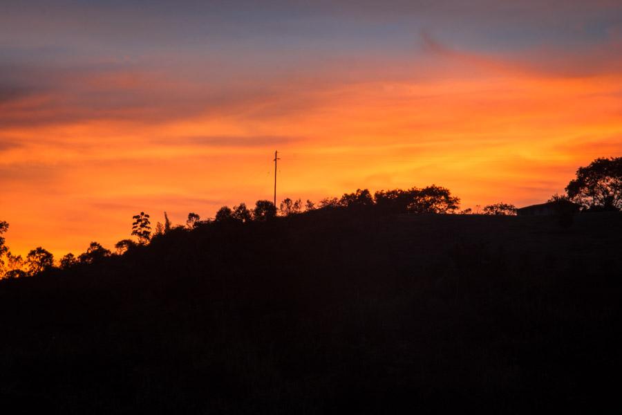 Atardecer en Guatape, El Peñol, Antioquia, Orient...