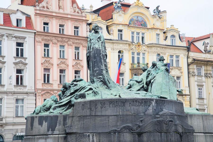 Monumento a Juan Hus, Praga, Republica Checa, Euro...