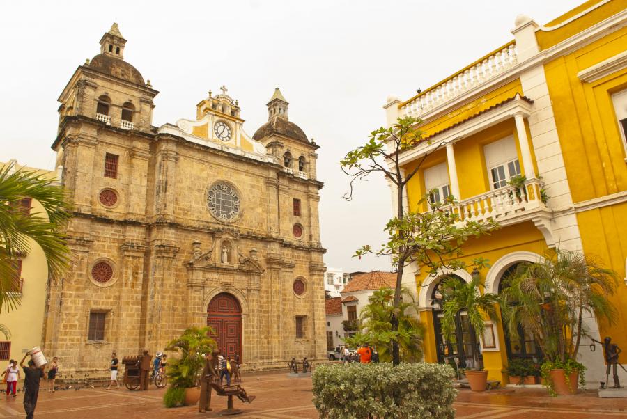 Iglesia y Convento San Pedro Claver, ,Cartagena, B...