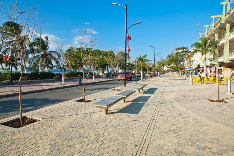 Calle de la Ciudad de Santa Marta, Magdalena, Colo...