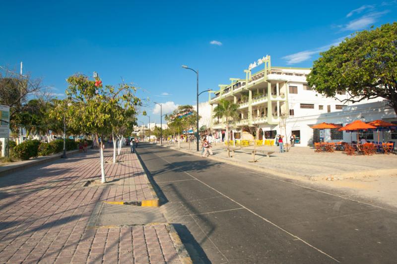 Calle de la Ciudad de Santa Marta, Magdalena, Colo...