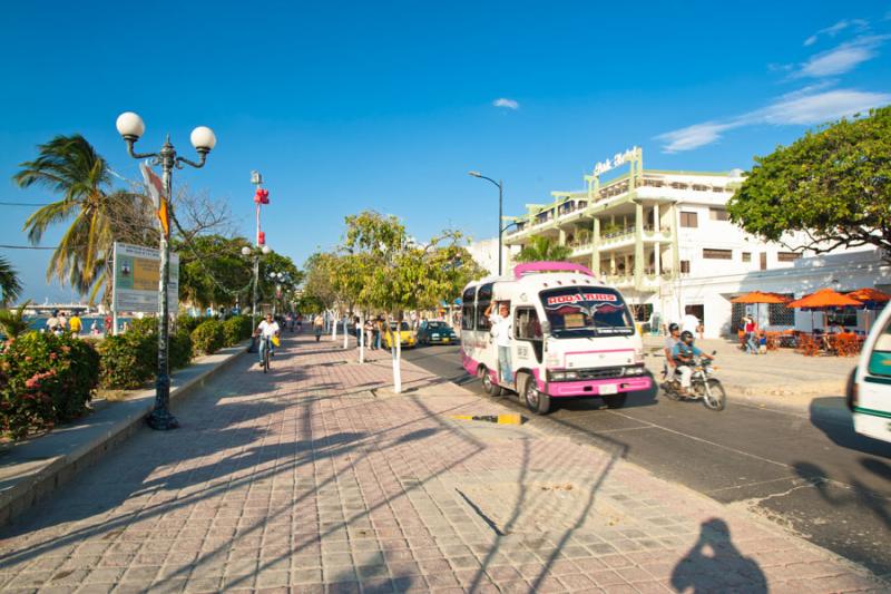 Calle de la Ciudad de Santa Marta, Magdalena, Colo...