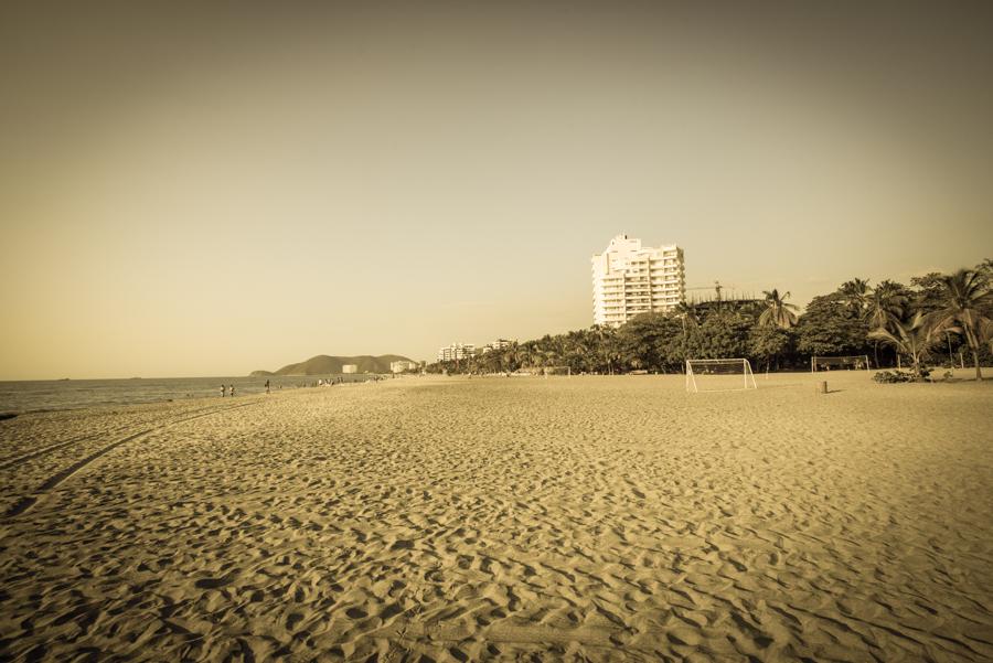 Playa Bello Horizonte, Santa Marta, Magdalena, Col...