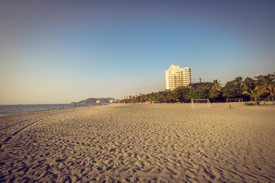 Playa Bello Horizonte, Santa Marta, Magdalena, Col...