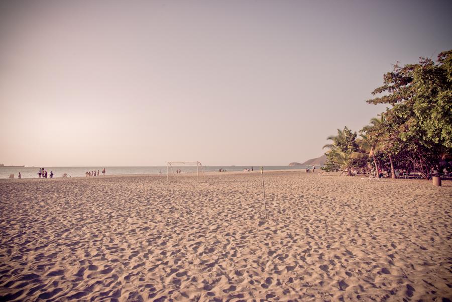 Playa Bello Horizonte, Santa Marta, Magdalena, Col...