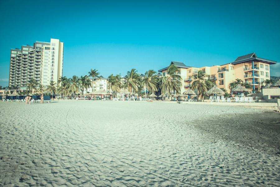 Playa Bello Horizonte, Santa Marta, Magdalena, Col...