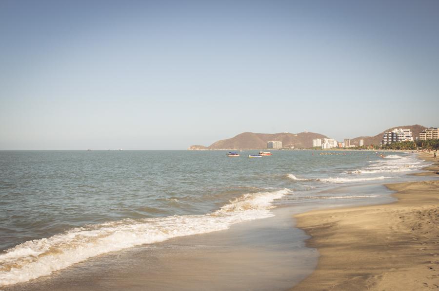 Playa Bello Horizonte, Santa Marta, Magdalena, Col...