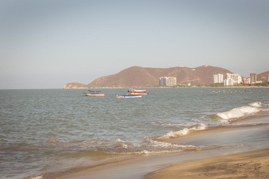 Playa Bello Horizonte, Santa Marta, Magdalena, Col...