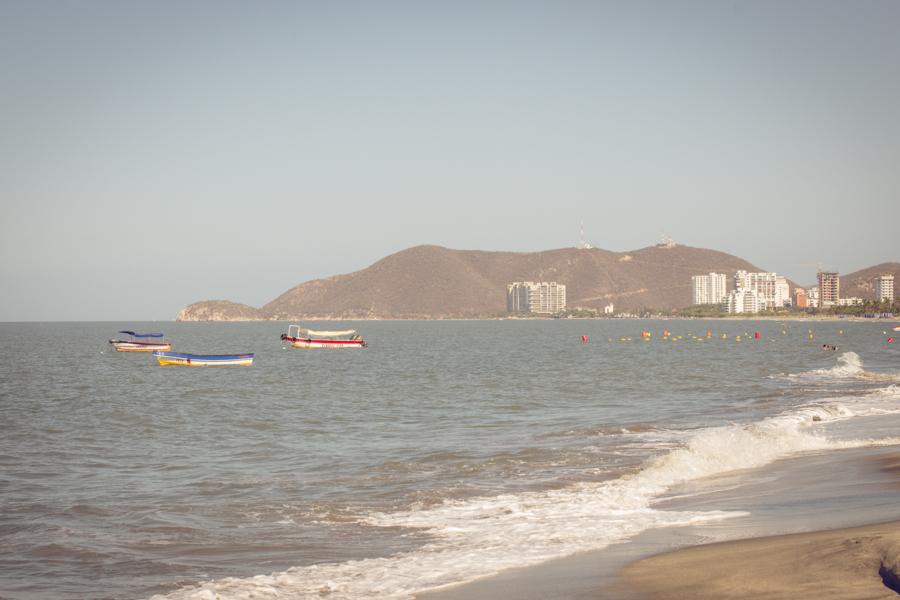 Playa Bello Horizonte, Santa Marta, Magdalena, Col...