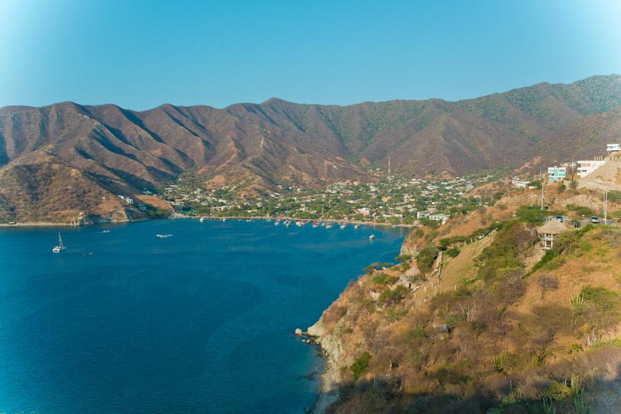 Panoramica Taganga, Santa Marta, Magdalena, Colomb...