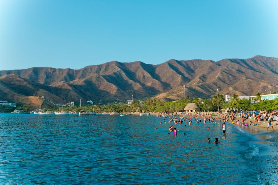 Bahia Taganga, Taganga, Santa Marta, Magdalena, Co...