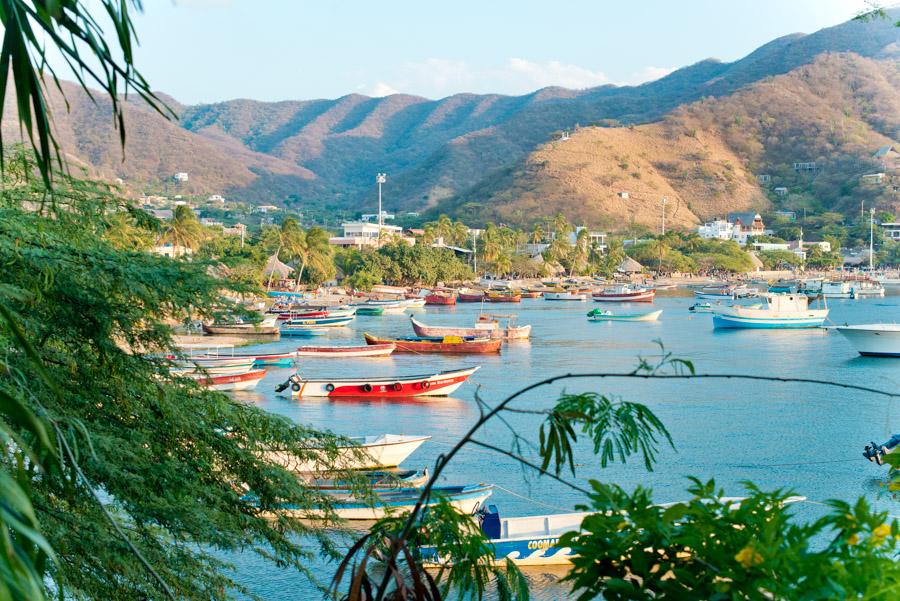 Bahia Taganga, Taganga, Santa Marta, Magdalena, Co...