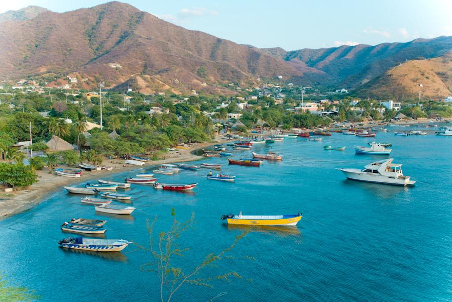 Bahia Taganga, Taganga, Santa Marta, Magdalena, Co...