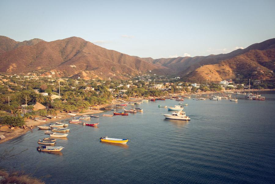 Bahia Taganga, Taganga, Santa Marta, Magdalena, Co...