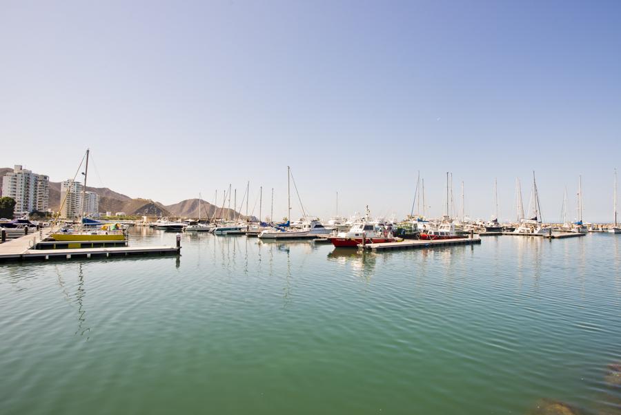 Marina de Santa Marta, Santa Marta, Magdalena, Col...