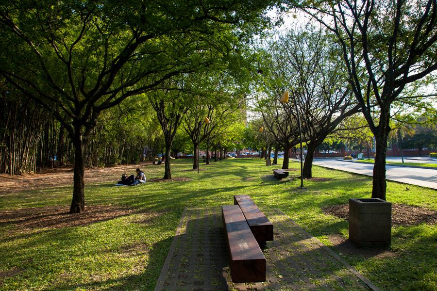 Parque de los Pies Descalzos, Medellin, Antioquia,...