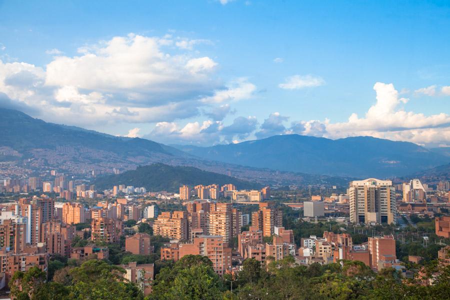 Panoramica de la Ciudad de Medellin, Antioquia, Co...