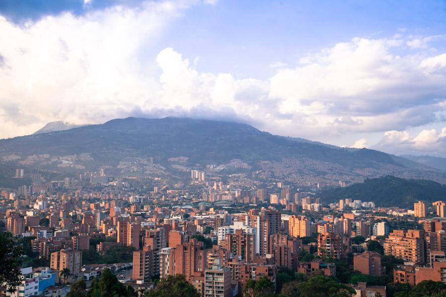 Panoramica de la Ciudad de Medellin, Antioquia, Co...