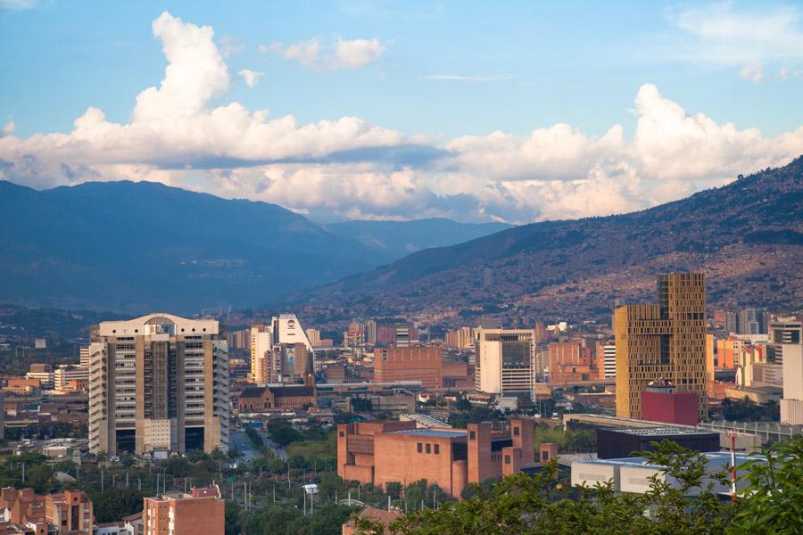 Panoramica de la Ciudad de Medellin, Antioquia, Co...