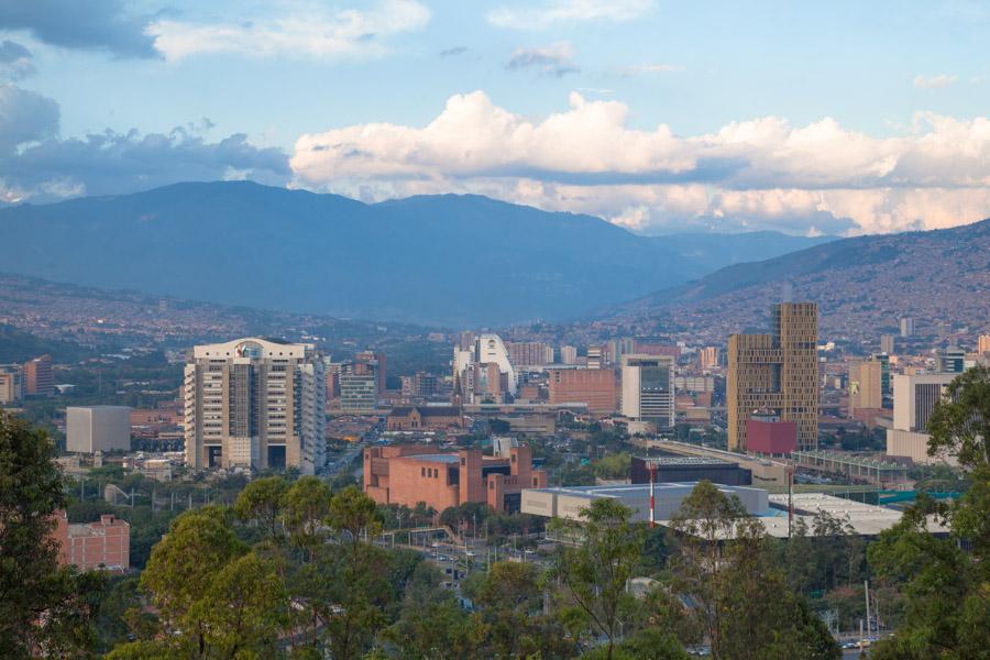 Panoramica de la Ciudad de Medellin, Antioquia, Co...