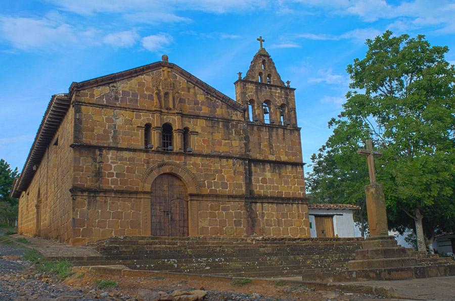 Iglesia Santa Barbara, Barichara, Santander, Bucar...