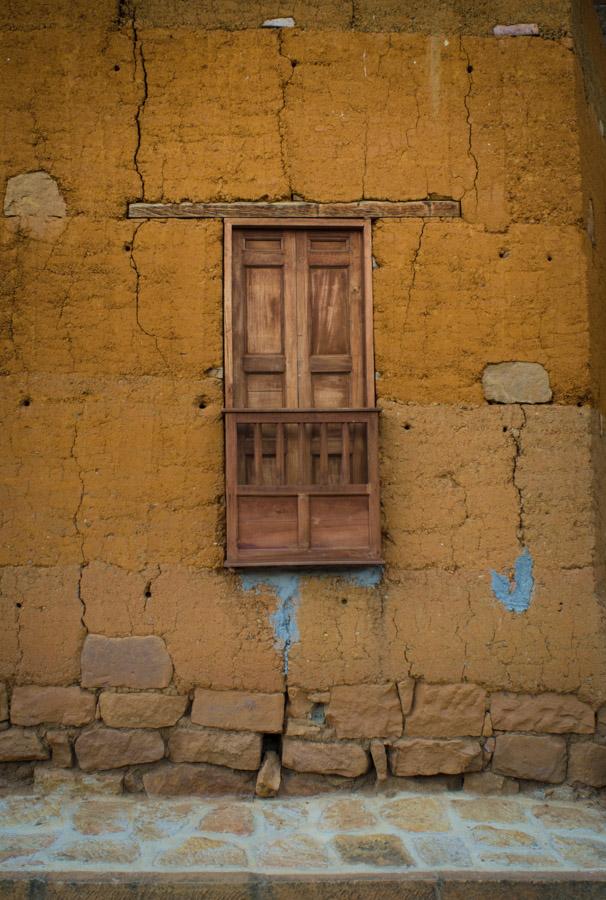 Detalle de una Ventana, Barichara, Santander, Buca...