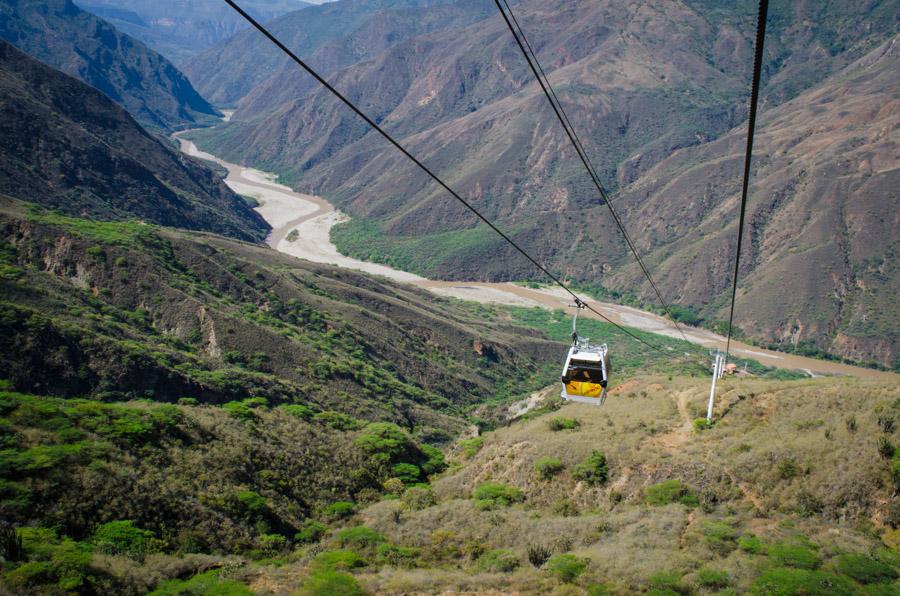 Teleferico del Parque Nacional del Chicamocha, San...