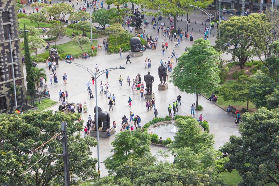 Plaza Botero, Medellin, Antioquia, Colombia