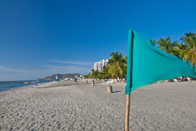 SeÃ±alizacion en el Rodadero, Santa Marta, Magda...