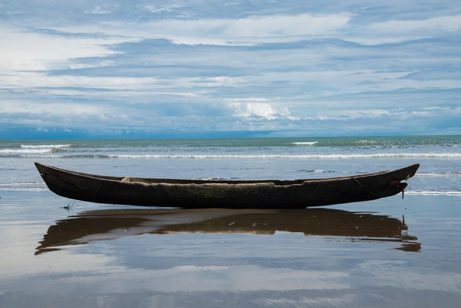 Canoa en el Mar, Nautilus, Nuqui, Choco, Quibdo, C...