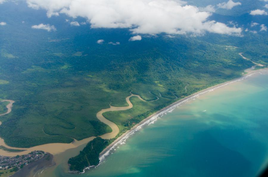 Panoramica de Nuqui, Choco, Quibdo, Colombia