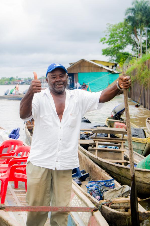 Hombre Sonriendo, Quibdo, Choco, Colombia