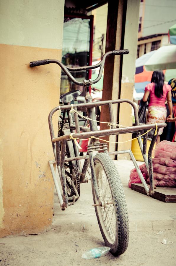 Detalle de una Bicicleta, Quibdo, Choco, Colombia